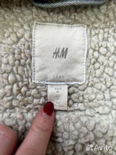 Джинсовая куртка мужская утепленная