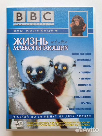 BBC: Жизнь млекопитающих (2 DVD)