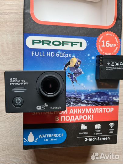 Экшн камера Proffi PM0349 Full HD 60FPS