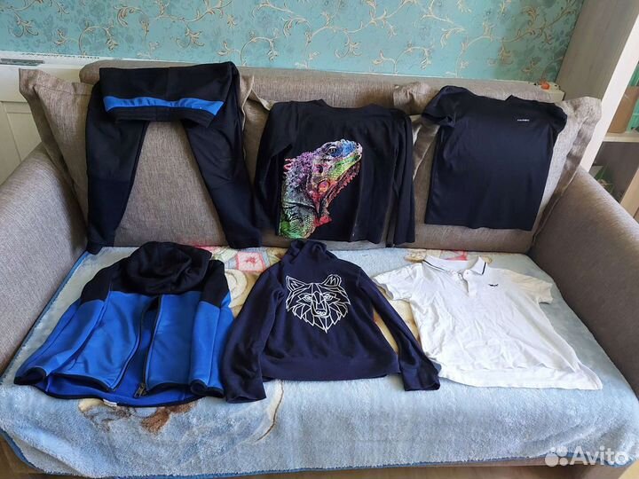Вещи пакетом на мальчика 128
