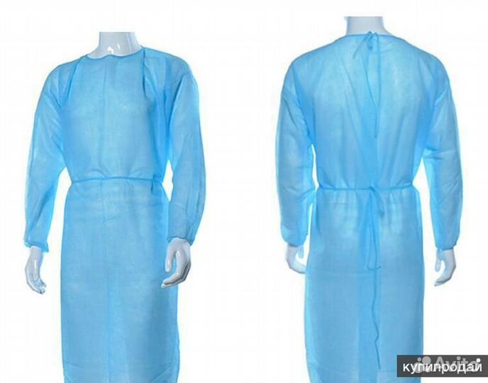 Медицинский халат одноразовый