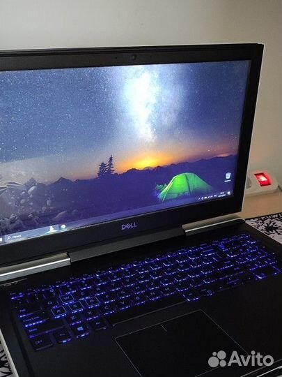 Игровой ноутбук dell G7 7588