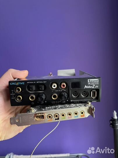 Звуковая карта sound blaster zs