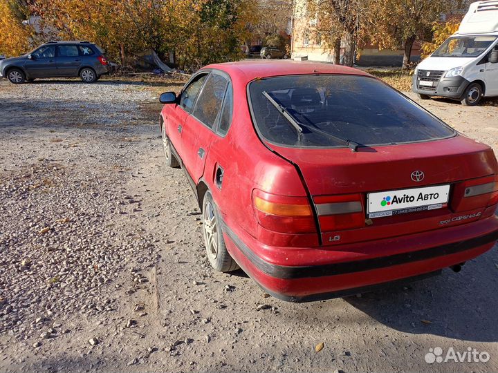 Toyota Carina 1.8 МТ, 1997, 614 000 км