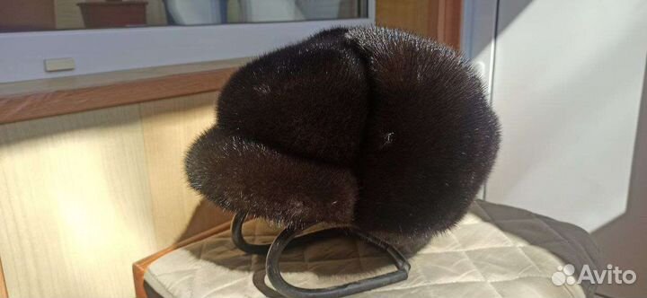 Шапка мужская норковая новая