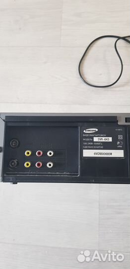 Видеомагнитофон samsung srv-643