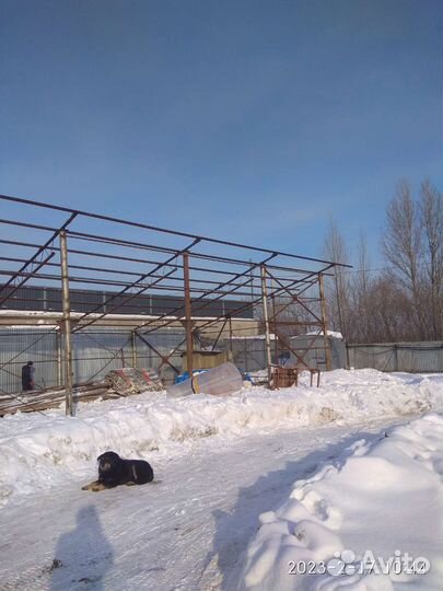 Продам каркас ангара бу