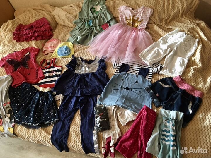 Вещи пакетом на девочку
