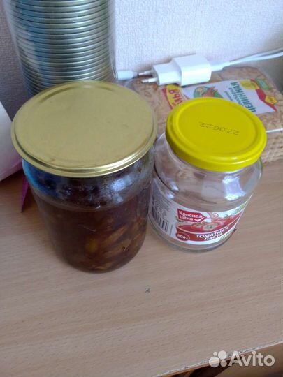 Банка стеклянная