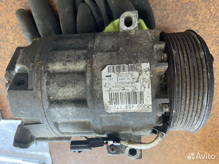 Компрессор кондиционера Renault Trafic/Opel Vivaro