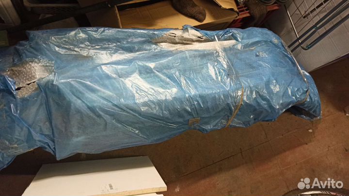 Накладка переднего бампера kia rio