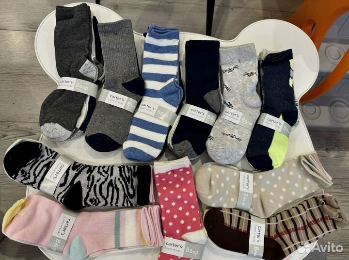 Носки детские carters 8 лет