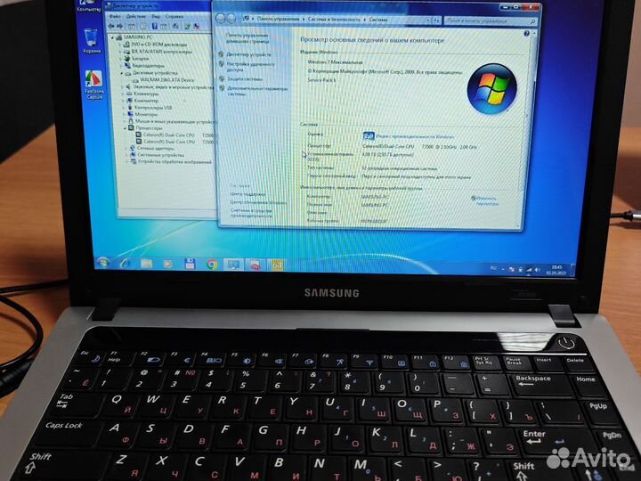 Ноутбук Samsung NP-RV408-A01 4 Gb/SSD 256 Gb