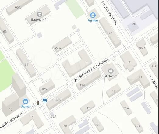 Квартира-студия, 12,7 м², 3/4 эт.