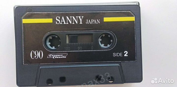 Аудиокассета кассета sanny C90 japan