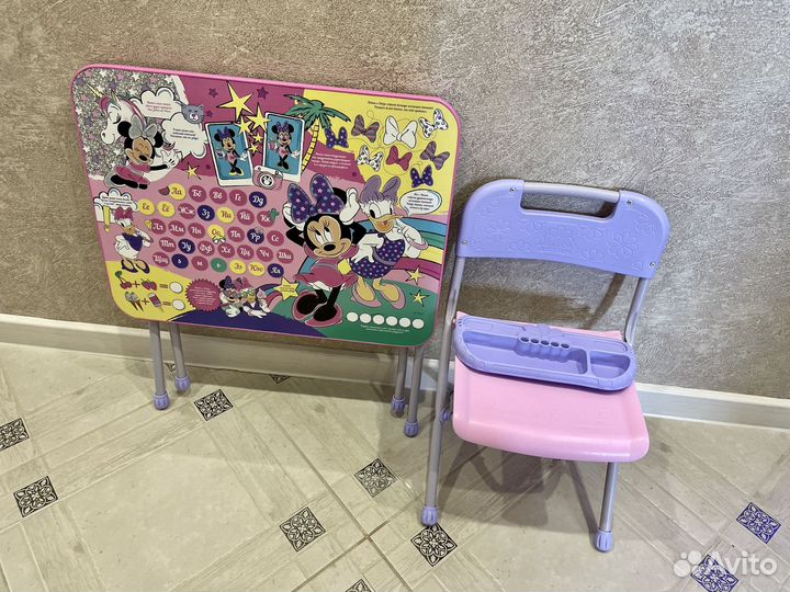Детский стол стул Ника Disney Минни Маус