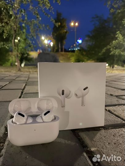 Airpods Pro с шумоподавлением