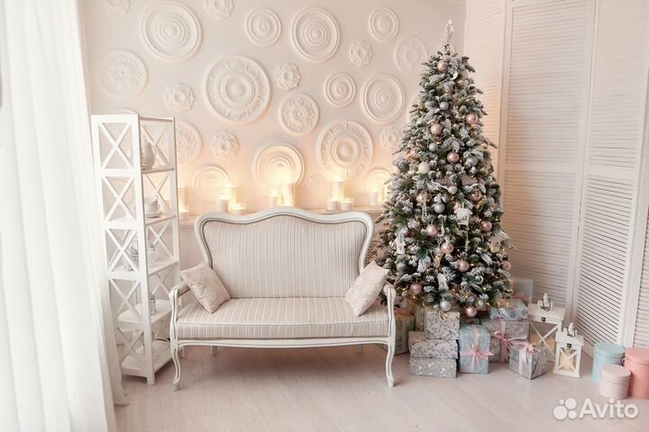 Искусственная елка Эверест заснеженная 213 см