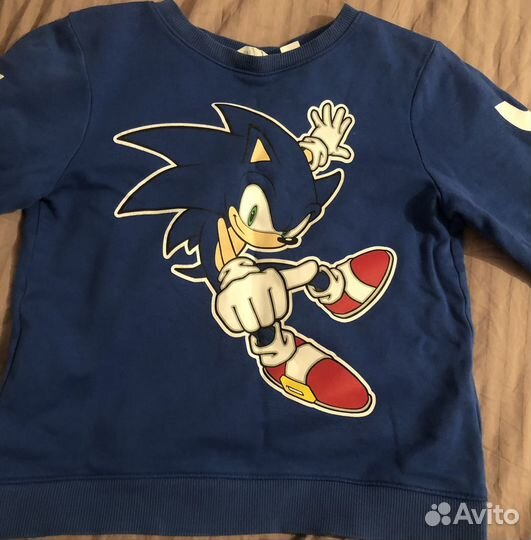 Толстовка H&M соник