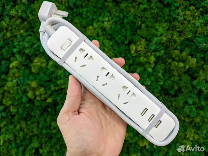 Сетевой фильтр Xiaomi Mi Power Strip 3 +3 usb