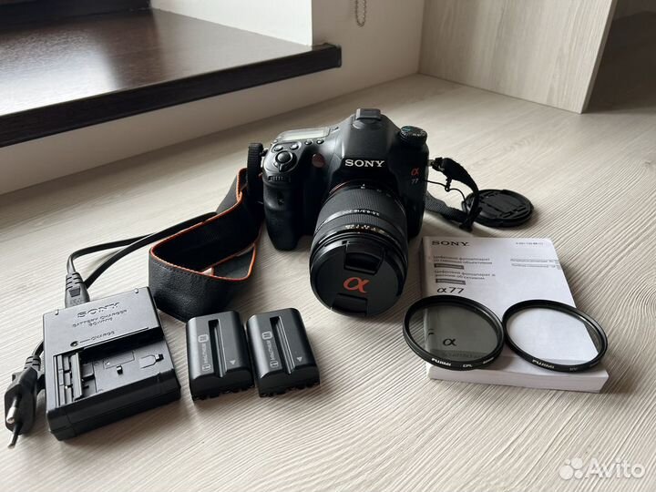 Зеркальный фотоаппарат sony a77