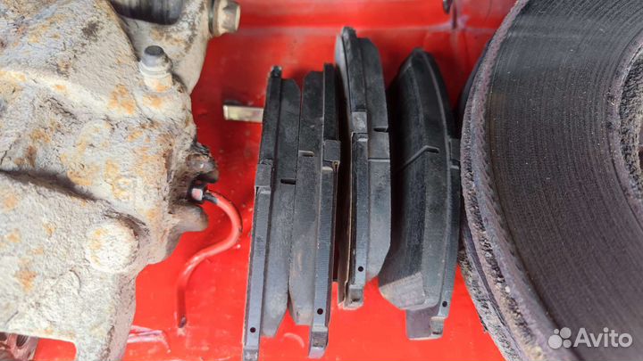 Тормоза передние в сборе honda civic 4d