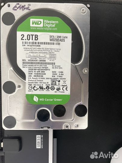 Жесткий диск 1тб 2тб 1,5тб