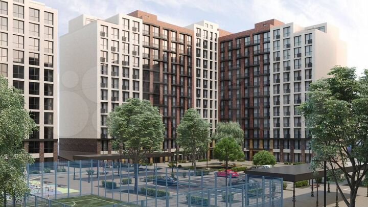 1-к. квартира, 41 м², 3/12 эт.