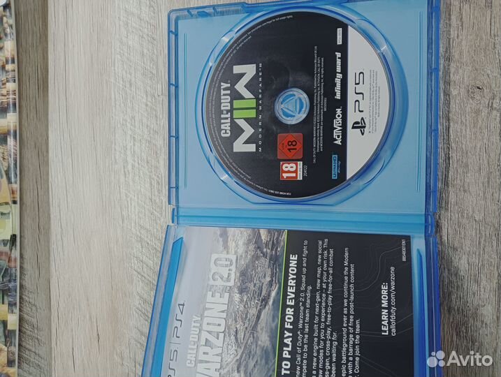 Call of duty modern warfare 2 ps5 диск