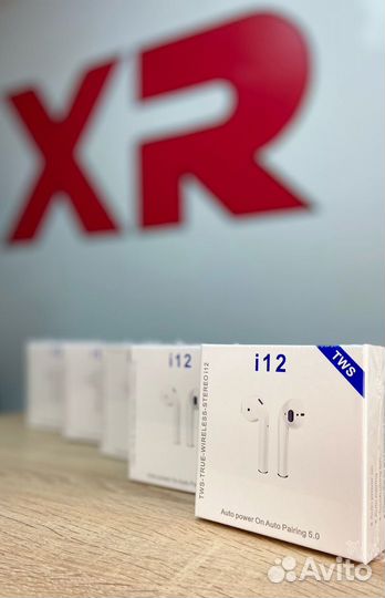 Беспроводные наушники i12 TWS арт:016
