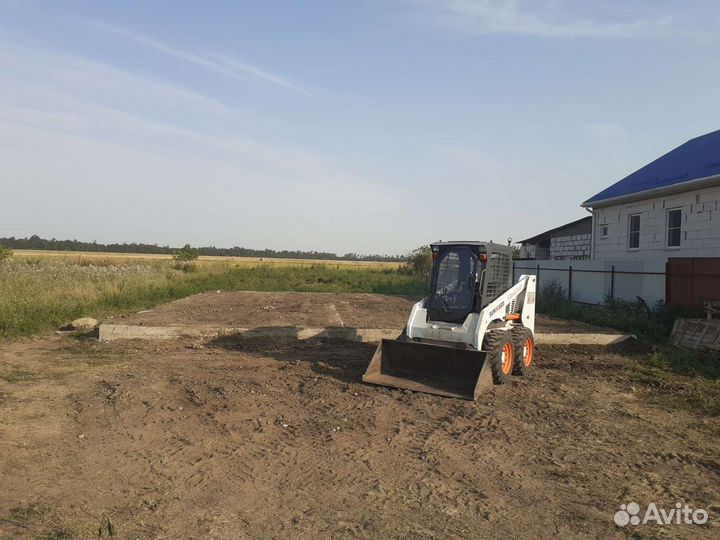 Услуги мини погрузчика (бобкат)