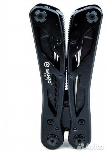 Мультитул (Ganzo) G202-B (Черный, 24 инструмента)