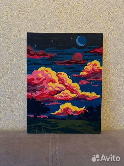 Картина для интерьера, подарок на новый год