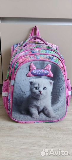 Рюкзак школьный для девочки 1 класс