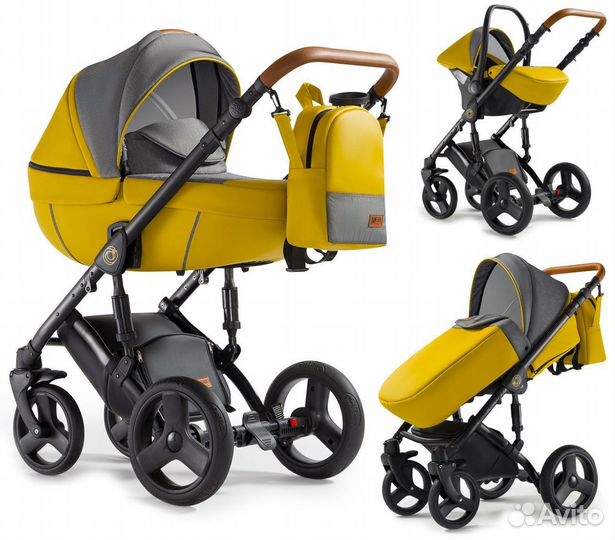 Коляска verdi max 3 в 1 Orion Yellow Lemon