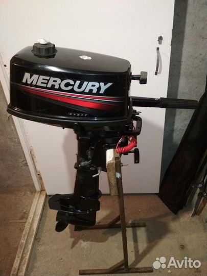 Лодочный мотор mercury 5 л.с 2 тактный