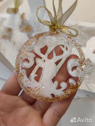 Новогодние украшения ручной работы