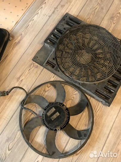 Вентилятор охлаждения на BMW E60 E65 E66