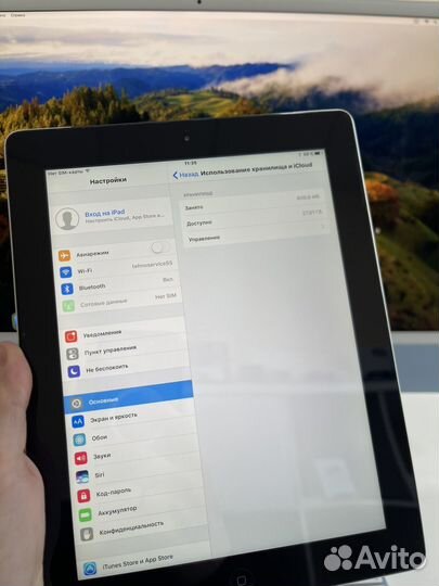 iPad 4 32gb space gray wifi + sim
