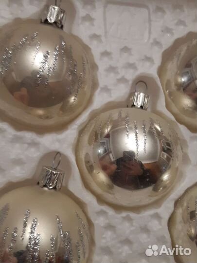 Набор ГДР елочных игрушек 2