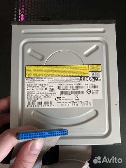 Оптический привод sony AD-7200A
