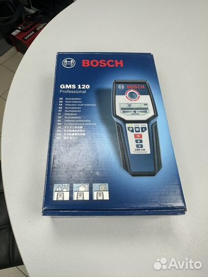 Детектор проводки Bosch GMS 120