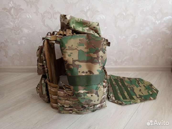 Бронежилет разгрузка плитник с навесным мультикам