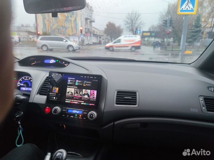 Магнитола для Honda civic 4D 2007-2012