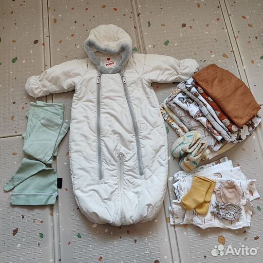 Слипы пакет вещей 3 6 мес