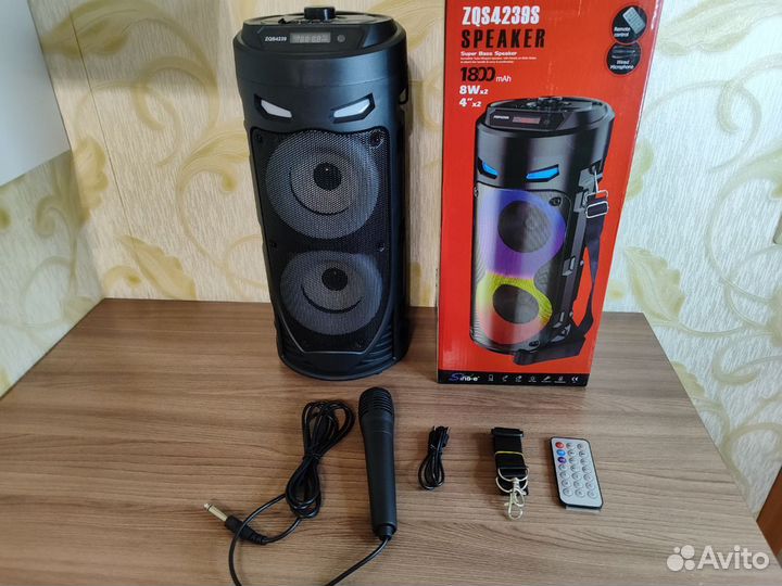 Колонка Bluetooth с караоке 40 см (Новая)
