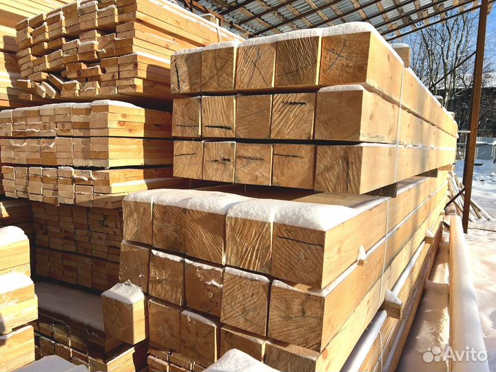 Доска обрезная 25х150х6000мм от производителя