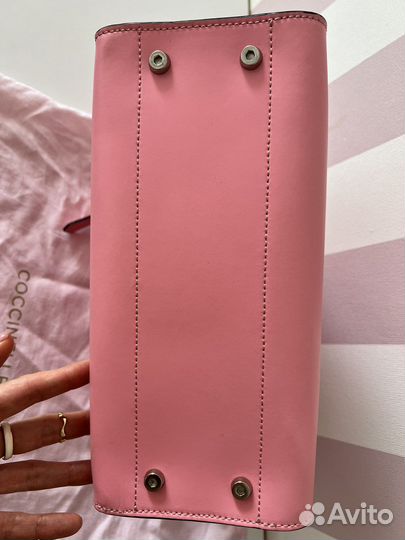 Сумка coccinelle натуральная кожа