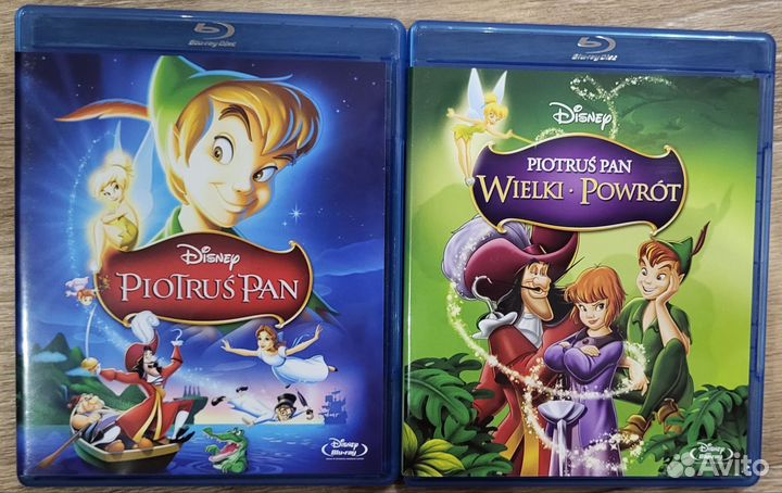 Питер Пэн 2 части Blu-ray (лицензия)