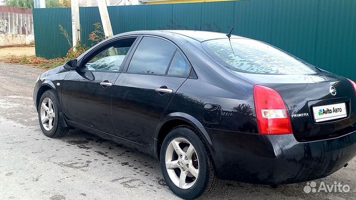 Nissan Primera 1.6 МТ, 2007, 207 500 км